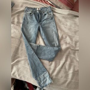 agolde jeans size 25